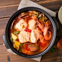셰프의 레시피 맛있는 바지락 해물 순두부 찌개 밀키트 한식 술안주 국물 요리