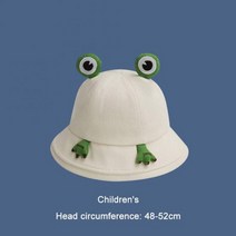 부니햇 해병대 고어텍스모자 BoonieHat 2022 새로운 부모 - 아이 만화 개구리 버킷 모자 여름 면화 귀여운 개구리 모자 남성 여성