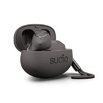 Sudio 수디오 T2 무선 인이어 블루투스 헤드폰 이어폰 액티브 노이즈 캔슬링 블랙