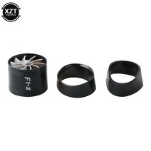 차량선풍기 차량용선풍기 자동차선풍기 범용 단일 터보 차저 공기 흡입 터빈 팬 필터 흡기 가스 연료 절약, 04 Black