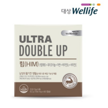 대상웰라이프 울트라 더블업 힘 1박스/2개월분 /쏘팔메토/전립소, 1box