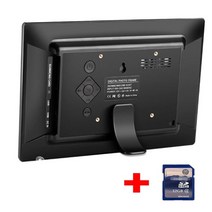 디지털액자 전자액자 블루캔버스 스마트액자 lcd 디지털 사진 프레임 초박형 10 인치, 블랙 32GB, EU 플러그