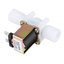 전동벨브 솔벨브 12quot 플라스틱 솔레노이드 밸브 12v 24v 자기 세탁기 디스펜서 식수 공압 압력 컨트롤러 스위치, 12