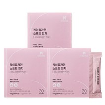 복숭아맛 콜라겐 젤리 스틱 3/6개월분 케이뉴트라 케이콜라겐 소프트피치 피쉬 저분자 콜라겐, [3박스] 케이콜라겐 소프트피치 (90포)