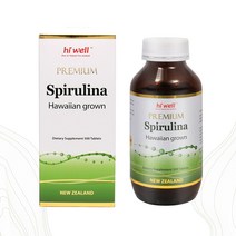 굿소일직구 Hiwell 프리미엄 하와이안 스피루리나 500정, 순수 하와이안 스피루리나 100%