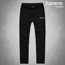 슈프림 정품 기모 팬츠 슈프림반다나로고 남녀공용 긴바지 트레이닝복 하의