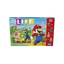 The Game of Life: Super Mario Edition Board Game for Kids Ages 8 and Up Play Minigames Collect Stars Battle Bowser