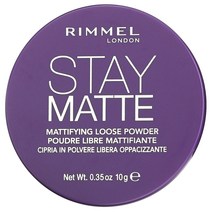 Rimmel London 스테이 매트 매티파잉 루스 파우더 001 투명 0.35oz(10g)