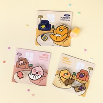 아이콘스 카카오프렌즈 아크릴 마그넷 자석 세트 라이언 어피치 춘식이