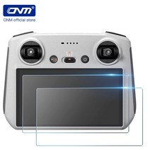 미니 3 프로용 9H 강화 유리 원격 컨트롤러 화면 보호기 RC 드론 보호 필름 액세서리, [02] 2 Pcs