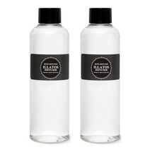 일라토스 디퓨저 200ml 리필2개 발향좋은 대용량 프리지아 블랙체리 머스크 15종 향 총400ml, ILR/코튼블라썸1개 + ILR/체리블라썸1개