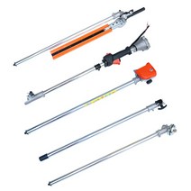 예초기다기능 GX35 BG520 BC430 엔진용 가솔린 브러시 커터 폴 잔디 트리머 샤프트 26mm 9T 75cm, 한개옵션0
