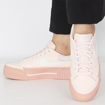 나이키 우먼스 스니커즈 Court Legacy 리프트 핑크 Oxford