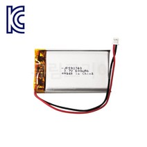 JP 592740 600mAh KC인증 리튬폴리머배터리, 1개