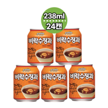 팔도 비락 수정과 캔 238ml 24개 편의점 뚱캔 전통 음료수, 팔도 비락 수정과 238ml 24개