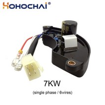 cqjy 7kw 가솔린 발전기 avr 자동 전압 조정기 단상 또는 삼상 68wires, t107a