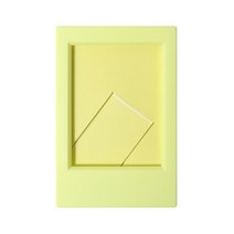 나무액자 미니 사이즈 포토테이블 받침대 자석 아크릴 미니 필름 사진 프레임 휴대용 크리에이티브 컬러 DI, 05 Green