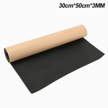 36810mm 두께 열 폐쇄 셀 폼 자동차 트럭 방음면 50x30cm 소음 방지 자동차 방음 데드닝 매트, 갈색