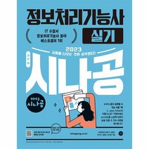 웅진북센 2023 시나공 정보처리기능사 실기, One color | One Size, 9791140703098