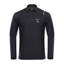 블랙야크 남성 BAC운장티셔츠 여름 긴팔 냉감 반집업티 22SS