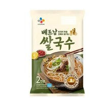 CJ더마켓 즉석식품 밀키트 간편식품 탑티어 베트남 쌀국수 밀키트 쌀국수면 숙주나물 국수 냉면 375G, 17개