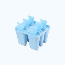 소프트아이스크림기계 가정용 아이스크림메이커 자체 DIY 아이스크림 금형 가정용 여름 6 박스 popsicle 만, 01 blue