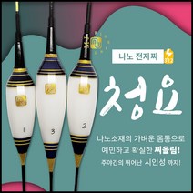엠제이피싱 청요 나노전자찌 잘보이는 광섬유 올림찌, 435mm(몸통만구매)
