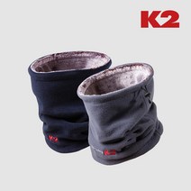 K2 넥워머 넥게이터 멀티스카프 멀티두건 방한목도리 발열목도리 Navy 동계 방한용 캠핑 낚시 등산 아웃도어용