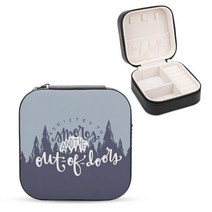 웨건 캠핑웨건 캠핑카트 접이식웨건 캠핑캐리어 캠핑수레Smores & Out - Of Doors 보석 저장 상자 광장, 01 Black PU_01 ONE SIZE