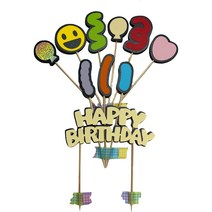 케이크 토퍼 생일축하