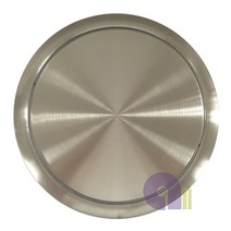 토탈리빙 매립형뚜껑 매립스텐뚜껑 스텐매립뚜껑 사이즈선택, 원형뱅뱅이뚜껑220호, 1개