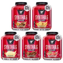 BSN SYNTHA-6 ISOLATE 비에스엔 신타6 48서빙 1.82kg (4 lb) 5가지 맛, Chocolate