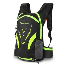 시그니처베이지 웨스트바이킹 자전거 라이딩 가방 배낭 백팩 YPZ271, 형광