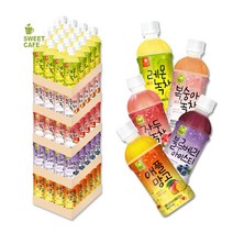 웰그린 녹차음료 5종 1박스선택 레몬복숭아블루베리애플망고자두 이즈백M, E. 애플망고 340ml 1박스