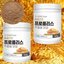 프로폴리스 분말 프로폴리스 가루 추출물 120g 2병