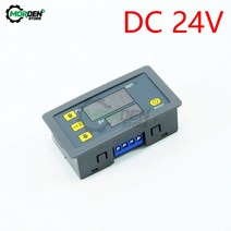 dc 12v 24v ac 110v 220v 프로그래밍 가능 디지털 시간 지연 스위치, 2-DC 24V