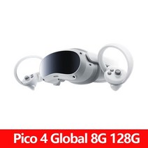 VR게임기 VR게임 VR안경 2022 피코 4 vr 헤드셋 8g 256gb 올인원 가상 현실 시계 foodball 4k 디스플레이 vr 연결 스팀 vr 게임 최신, 피코4 128g, 1개