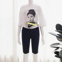 이노뱅크 n.S-3328 스키니 5부 바이커팬츠 INO393B