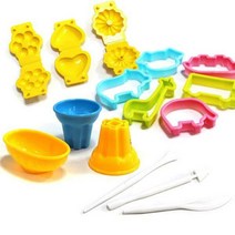 3000 클레이 점토공예 공작 점토도구 15종세트 어린이집 만들기재료 DIY용