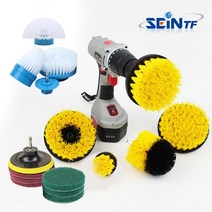 세인티에프 전동 드릴 청소솔 욕실 화장실 바닥 브러쉬, 선택01-6. 청소솔 5 8 10 12 12