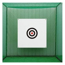 일본직발송 9. Zero 골프 그물 (단단한 소재 범포 22 온스) 소음 충격 흡수 148cm × 150cm 골프 그물 골프, One Size_One Color, One Color