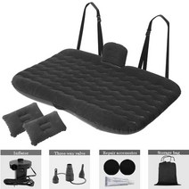 차박평탄화보드 레이차박 차박매트 에어매트 유니버설 풍선 자동차 매트리스 SUV 다기능 침대 액세서리 야, 01 Black, 기아