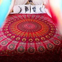 유럽풍 카페트 러그보헤미안 스타일 만다라 벽걸이 태피스트리 인도 장식 침실 요가 매트 드롭 쉬핑