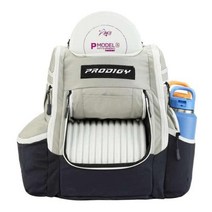 Prodigy Disc Apex XL 백팩 | 대형 디스크 골프 백팩 | 최대 34개 이상의 디스크 보관 | 전체 높이 사이드 포켓 | 쿨러가 있는 디스크 골프 백 | 지갑 또는