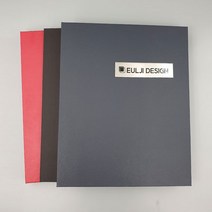 을지메뉴 고급 지레자 바인더 4종 예쁜 메뉴판 3공 속지케이스, 가성비바인더 진그레이, 속지케이스 6개