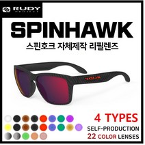 [자체제작] 루디프로젝트 스핀호크31/38/61/71 SPINHAWK 선글라스 호환/리필/스페어렌즈, 그레이, SP31