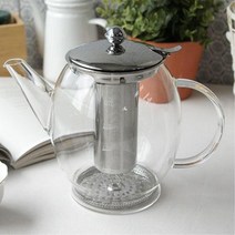 세척편한 티타임용 티포트 홈카페분위기 보온티포트, 소