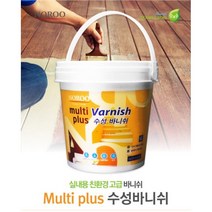 노루페인트 친환경 수성 바니쉬 0.9L 바니시 목재용 니스, 투명 무광