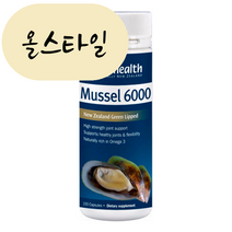 Good Health 굿헬스 초록입홍합 6000mg 100캡슐, 100개