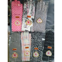 10 장 찔레꽃 장갑 KOREA 운전자 드라이버 효도갱수네 꽃가라 호피 아줌마 할매 선물용 효도용 패션 장갑 국산
